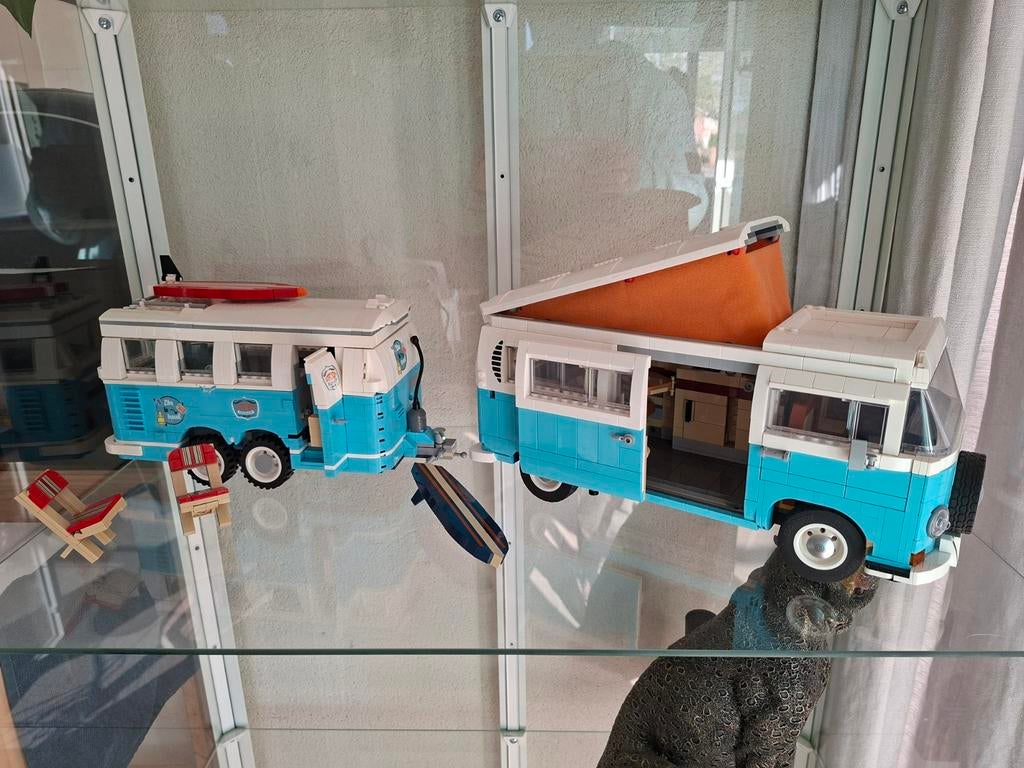 Lego Vw bus met Caravan, Ophalen of Verzenden, Zo goed als nieuw, Lego