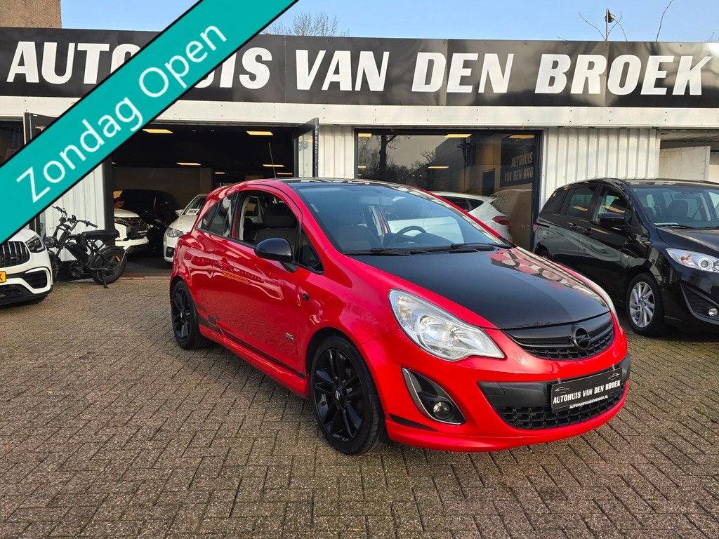 Opel Corsa 1.4-16V Opc-Line|Color Edition|Airco|Navi|Lmv|Ele, Voorwielaandrijving, Euro 5, Stof, Gebruikt