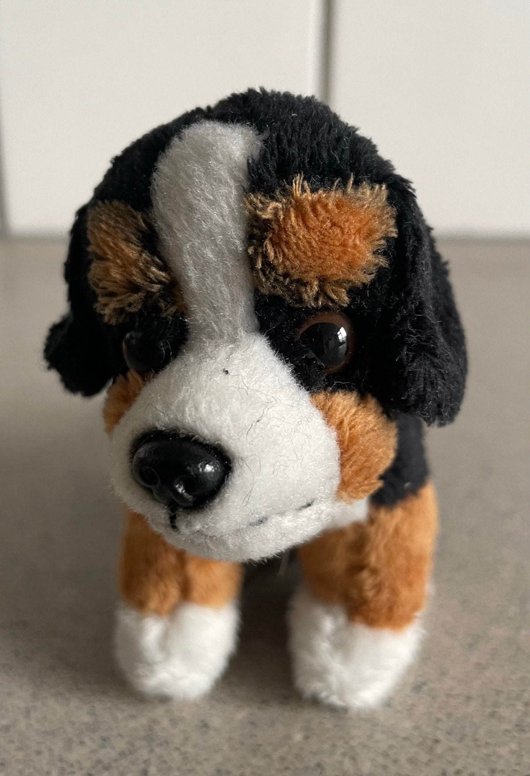 Schattige sleutelhanger hond Berner Sennen Zwitserse sennen, Ophalen of Verzenden, Zo goed als nieuw, Knuffel of Figuurtje