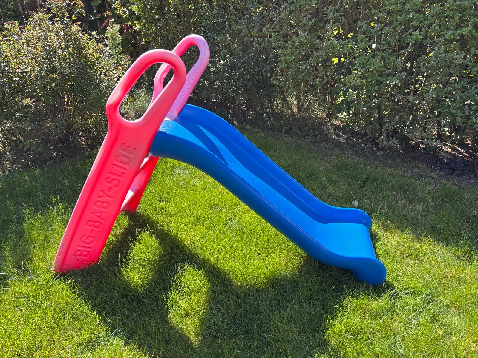 BIG-BABY-SLIDE Glijbaan - roze en blauw, Kinderen en Baby's, Ophalen, Gebruikt, Glijbaan