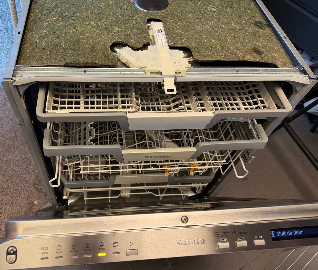 Zeer goed werkende INBOUW MIELE G7157 scvi XXL A+++ DIGITAAL, Witgoed en Apparatuur, Ophalen, Energieklasse A of zuiniger, Minder dan 10 liter