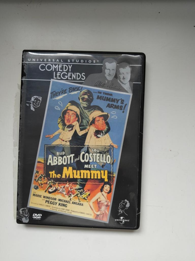 Abbott and Costello Meet the Mummy USA 1955, Verzenden, Zo goed als nieuw, Komedie, 1940 tot 1960