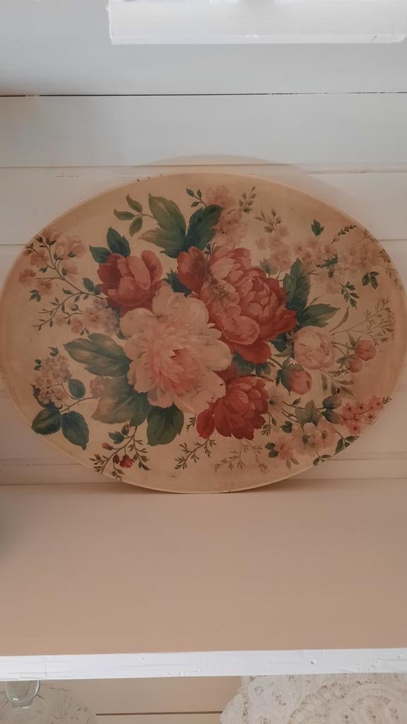 Dienblad (nuzzelspul), Antiek en Kunst, Curiosa en Brocante, Ophalen of Verzenden