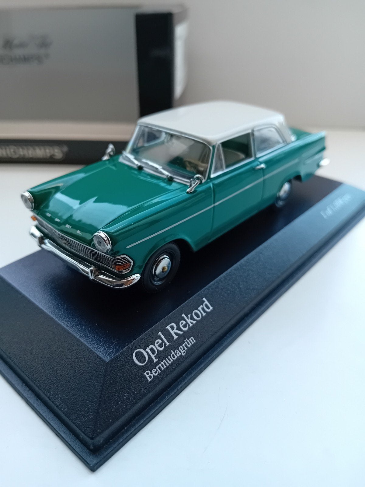 Minichamps Opel Rekord P2., Ophalen of Verzenden, Nieuw, Auto, MiniChamps