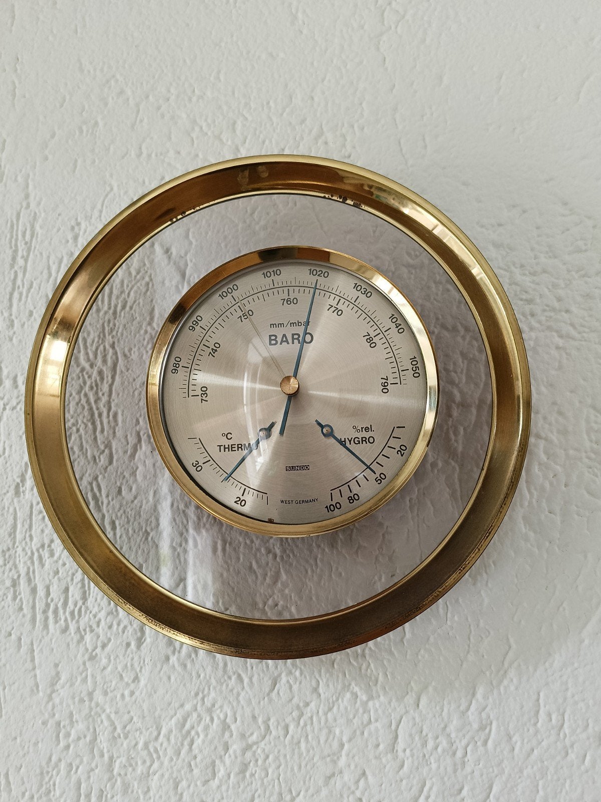 Barometer, temperatuurmeter en hygrometer in één, Ophalen of Verzenden