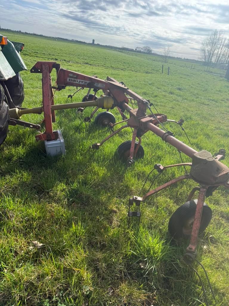 Schudder deutz 4 element, Ophalen, Weidebouw