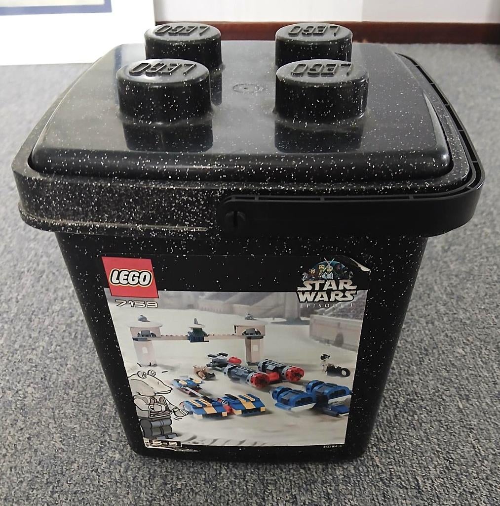 Lego set 7159 Starwars Pod Racing met emmer, Kinderen en Baby's, Speelgoed | Duplo en Lego, Gebruikt, Complete set, Compleet, Inclusief accessoires