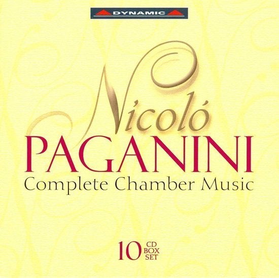 Nicoló Paganini: Complete Chamber Music (2007), Verzenden, Classicisme, Zo goed als nieuw, Kamermuziek