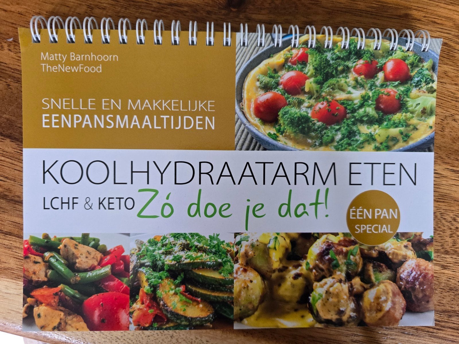 Koolhydraatarm Eten: LCHF & Keto Eenpansmaaltijden, Gezond koken, Ophalen of Verzenden, Matty Barnhoorn, Overige gebieden