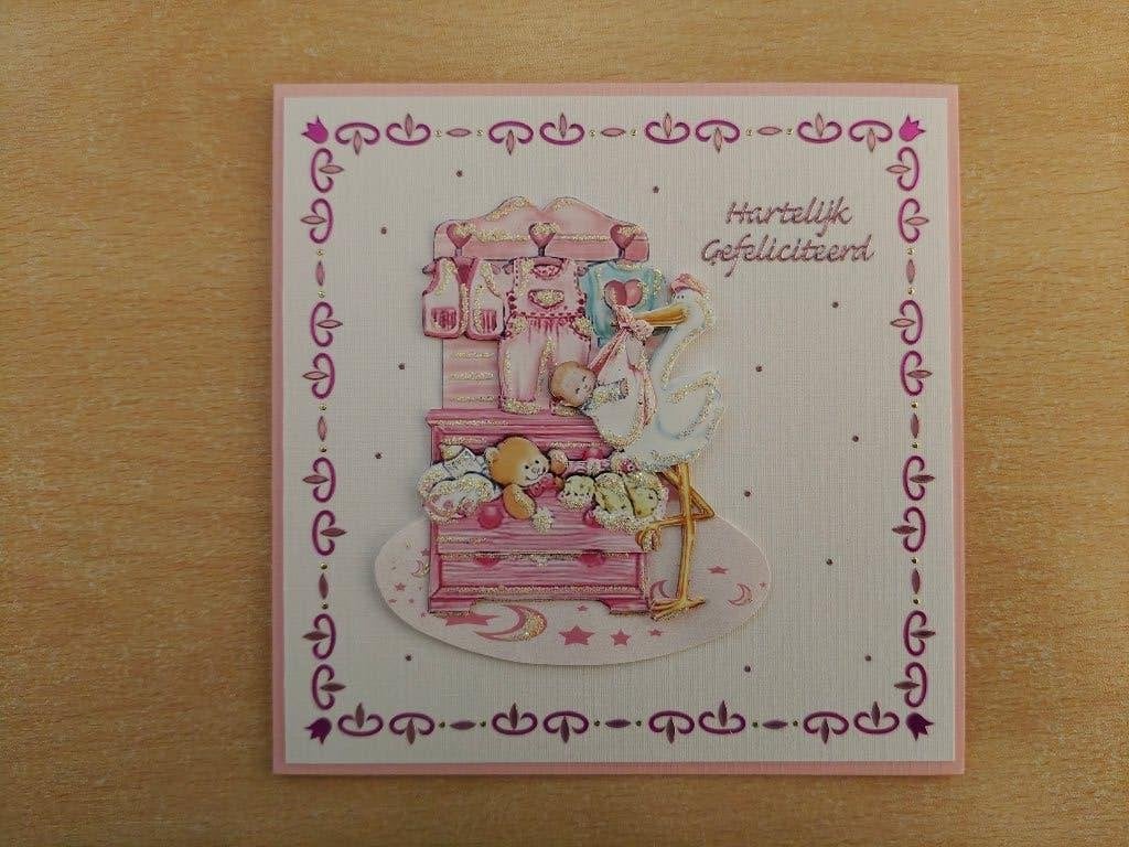 zelfgemaakte kaart nr. 130, Ophalen of Verzenden, Nieuw, Kind
