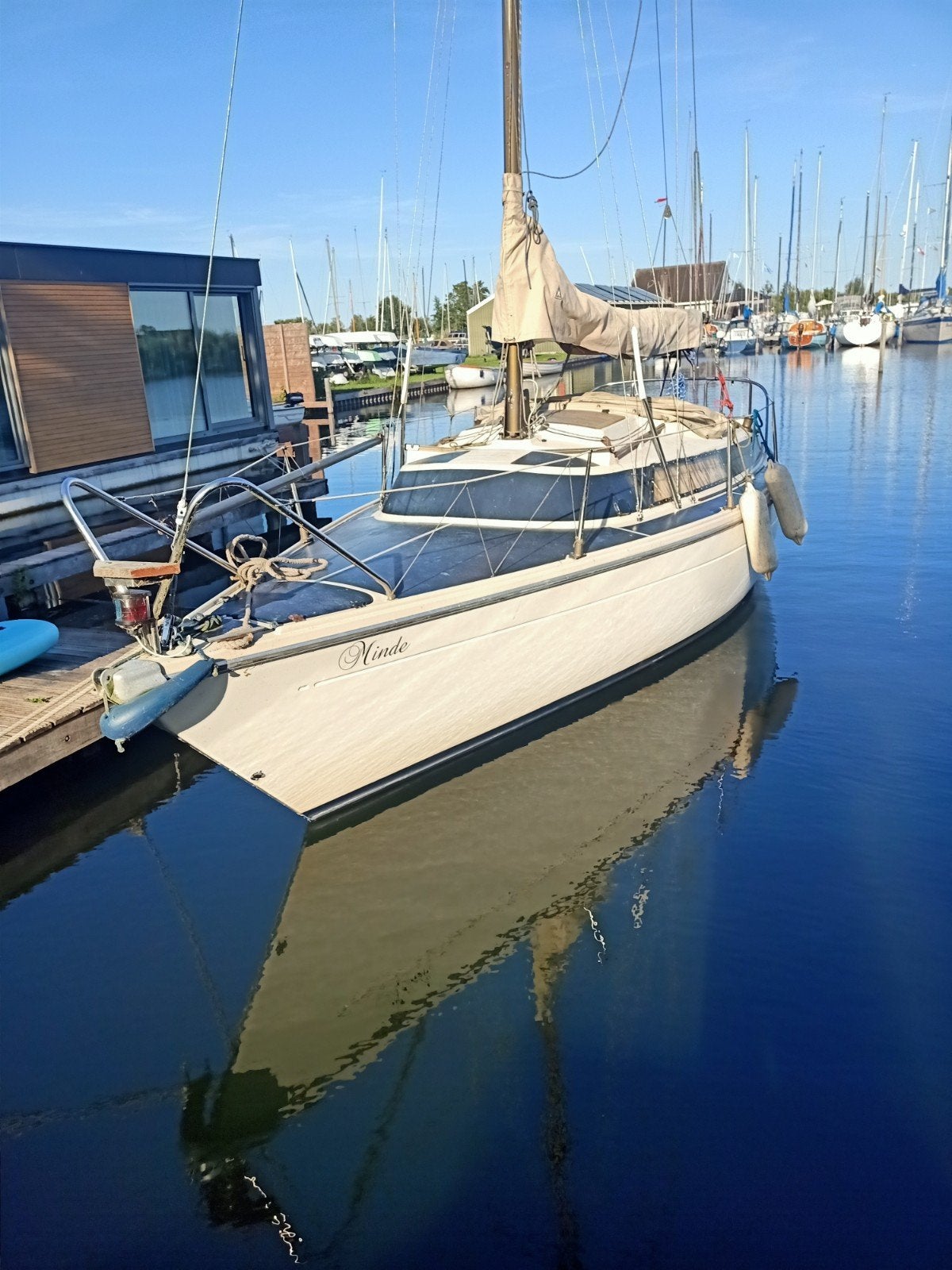 Dehler Sprinta 70 compleet inclusief Yamaha motor, Ophalen of Verzenden, Gebruikt, 6 meter of meer, Minder dan 15 m²