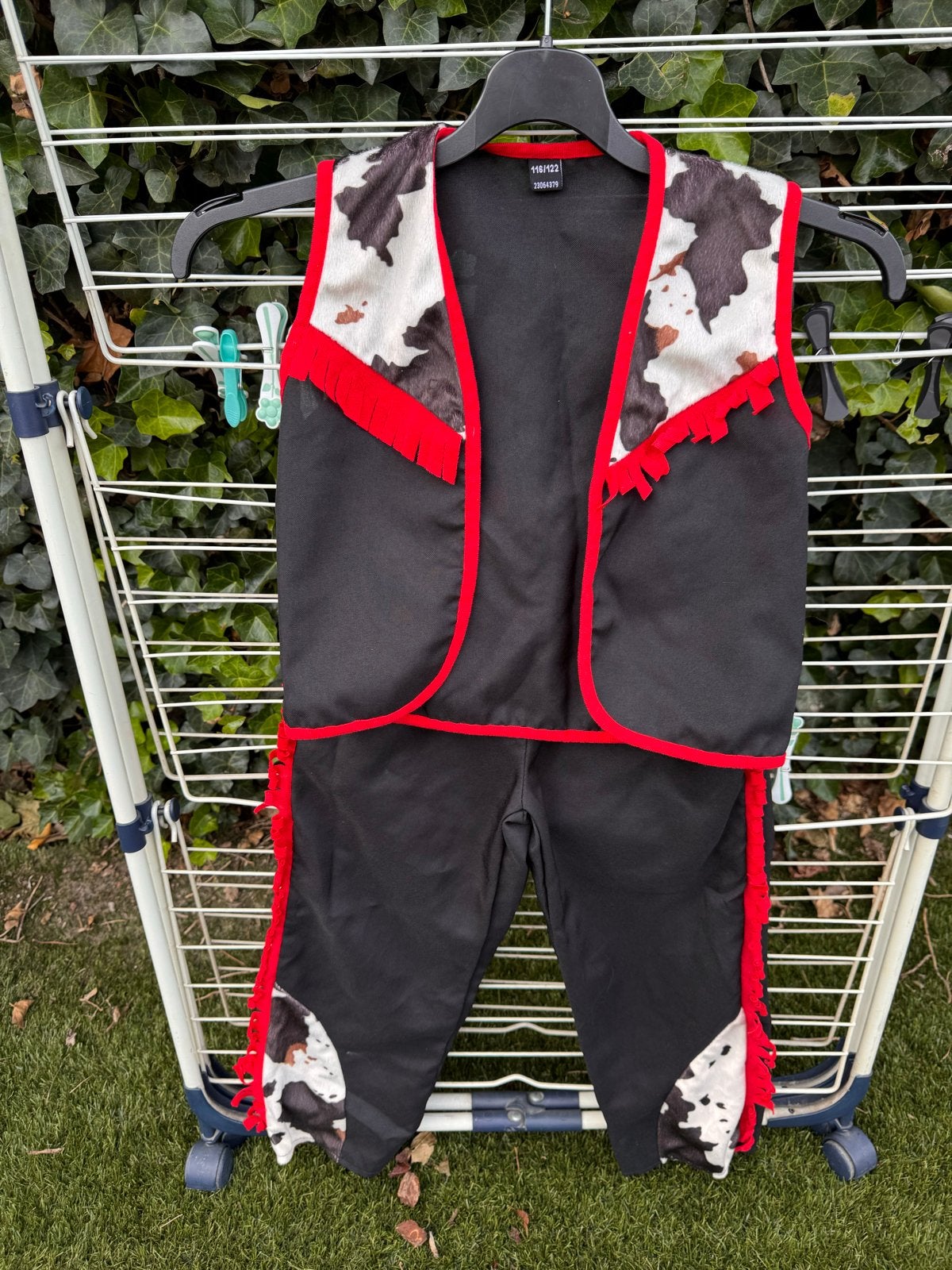 Cowboy kostuum kind - Maat 116/122, Ophalen of Verzenden, Gebruikt, 110 t/m 116, Jongen of Meisje