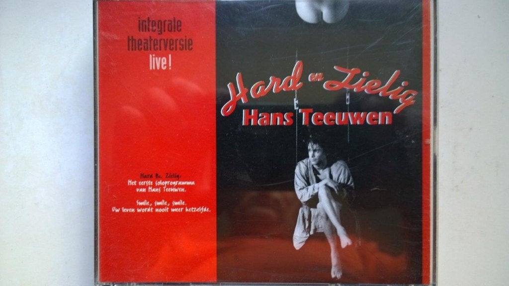 Hans Teeuwen - Hard En Zielig (Integrale Theaterversie Live), Ophalen of Verzenden, Zo goed als nieuw