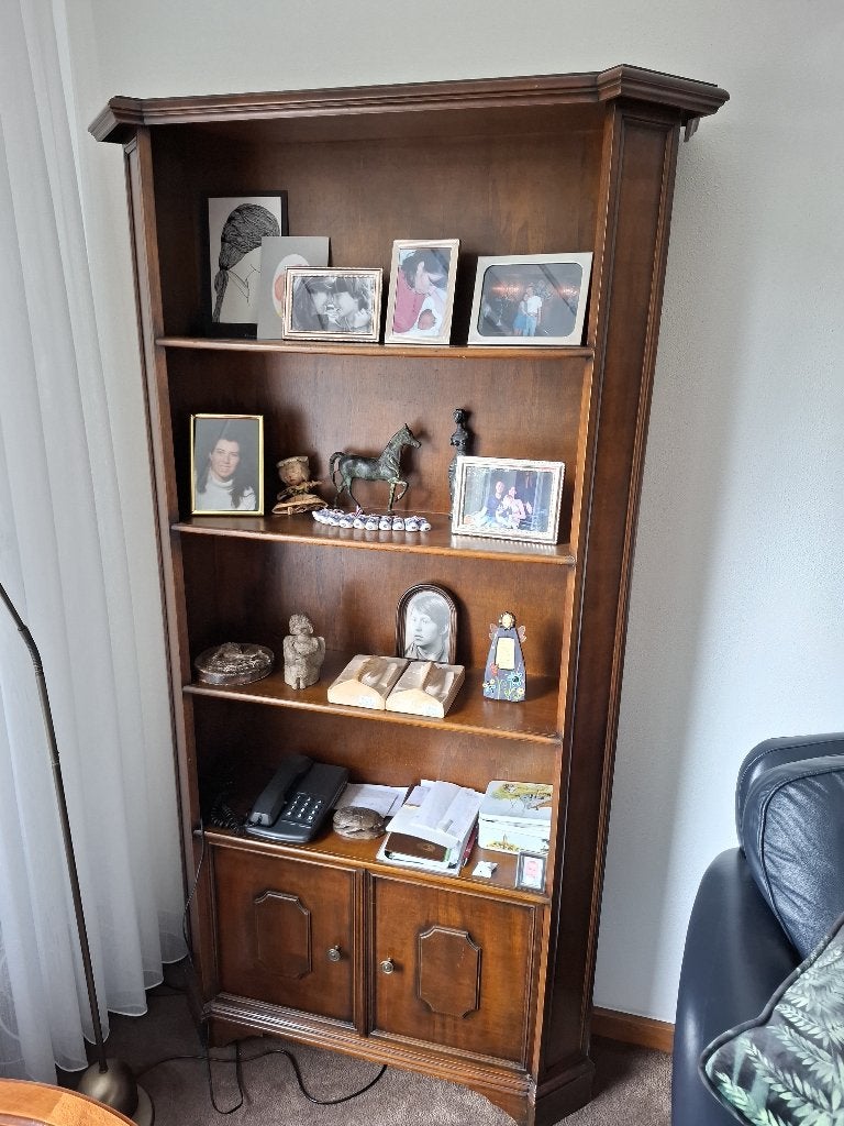 boeken kast, Ophalen, Gebruikt, Eikenhout, 50 tot 100 cm