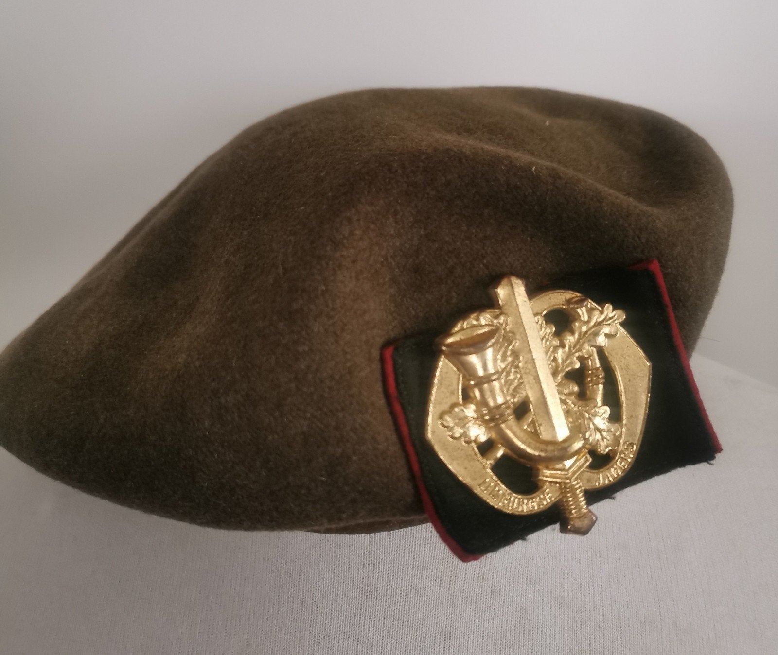 baret Limburgse Jagers, Verzenden, Landmacht, Nederland, Helm of Baret