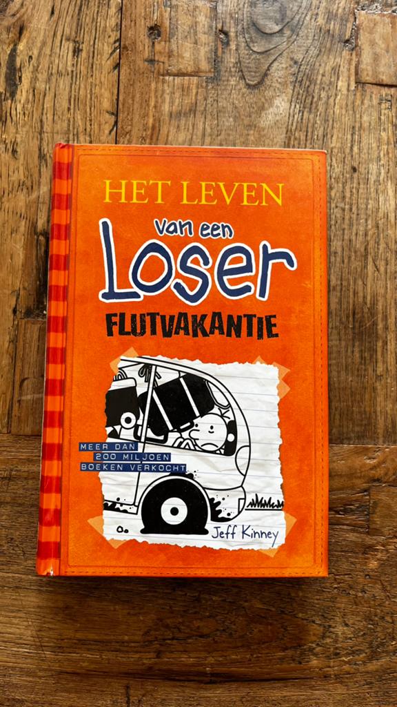 Jeff Kinney - Flutvakantie, Boeken, Kinderboeken | Jeugd | 10 tot 12 jaar, Ophalen of Verzenden, Zo goed als nieuw, Jeff Kinney