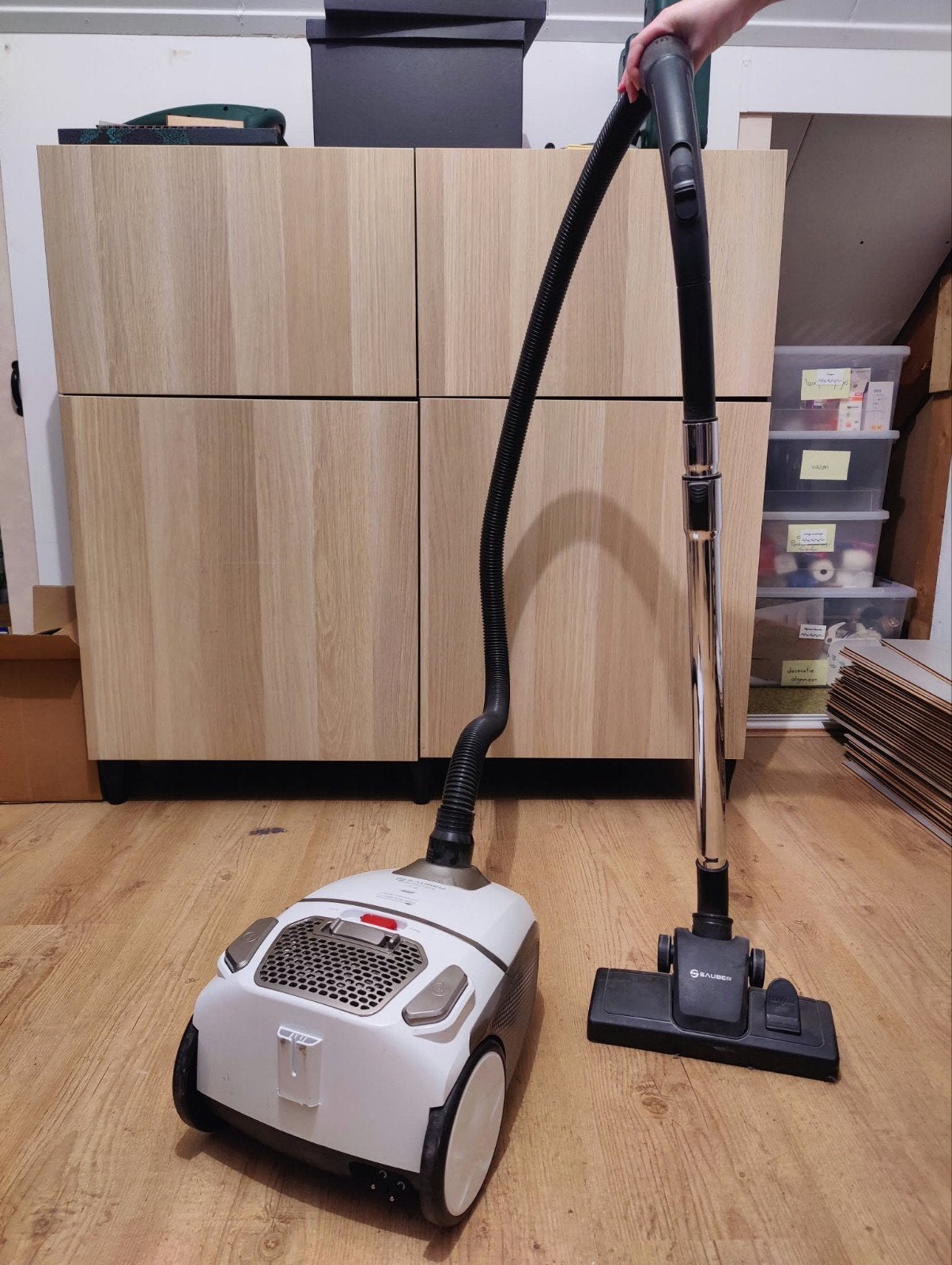 Sauber V20 animal plus stofzuiger, Ophalen, Gebruikt, Inclusief accessoires