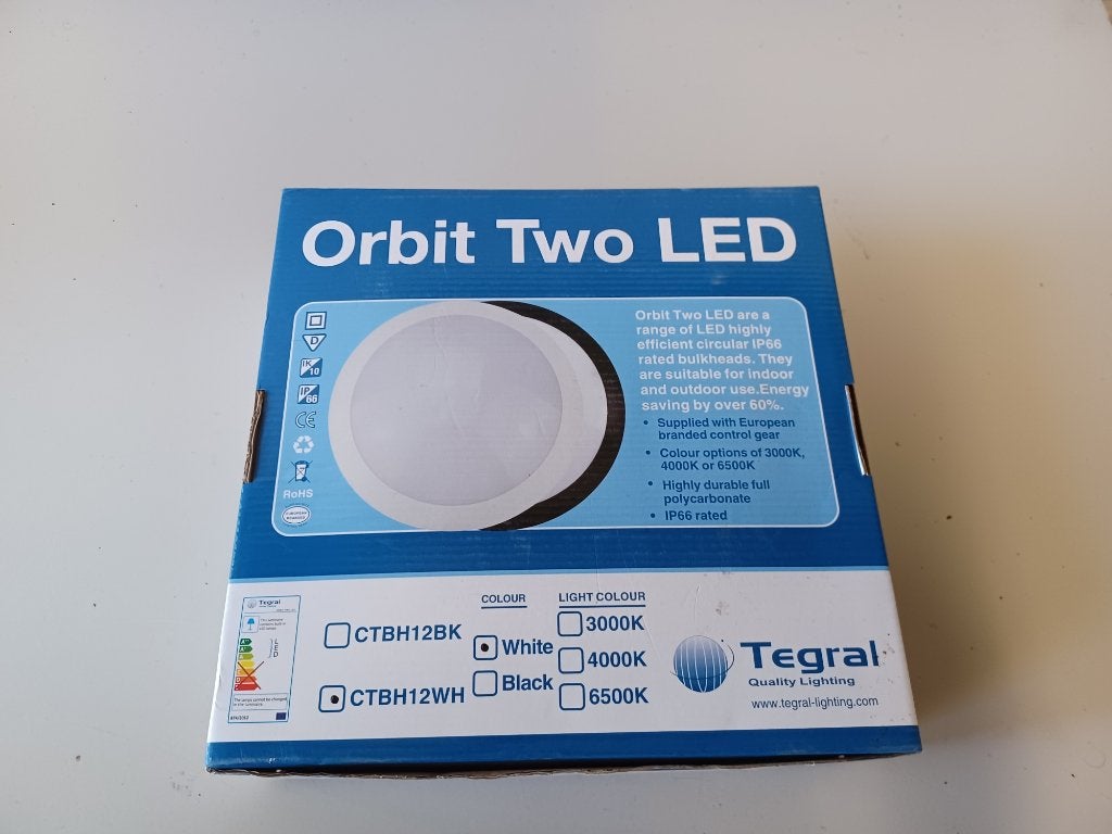 NIEUWE LED Plafonnière 12W met bewegingsmelder (3000-6500K), Kunststof, Minder dan 50 watt, Nieuw, Ophalen of Verzenden
