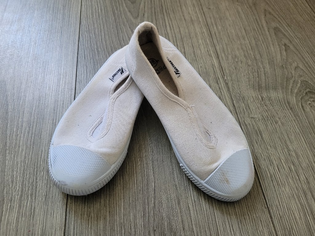 PANTHER witte gymschoenen maat 28 ~ KN3404, Kinderen en Baby's, Kinderkleding | Schoenen en Sokken, Gebruikt, Ophalen of Verzenden