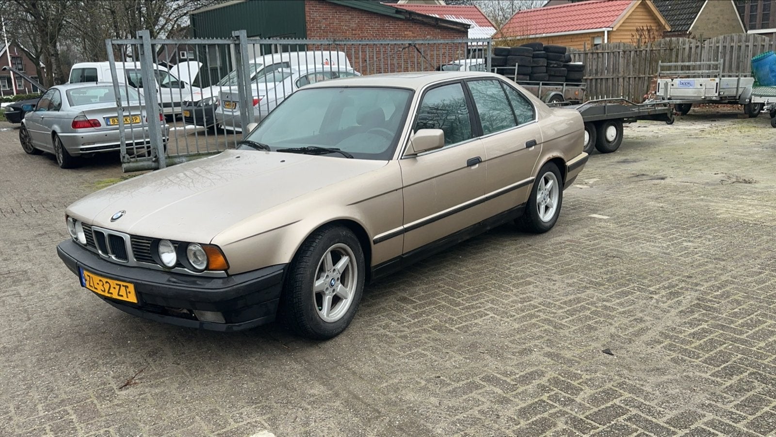 BMW 5-Serie 1.8 I 518 U9 1991 Beige, Ophalen of Verzenden, Gebruikt, BMW