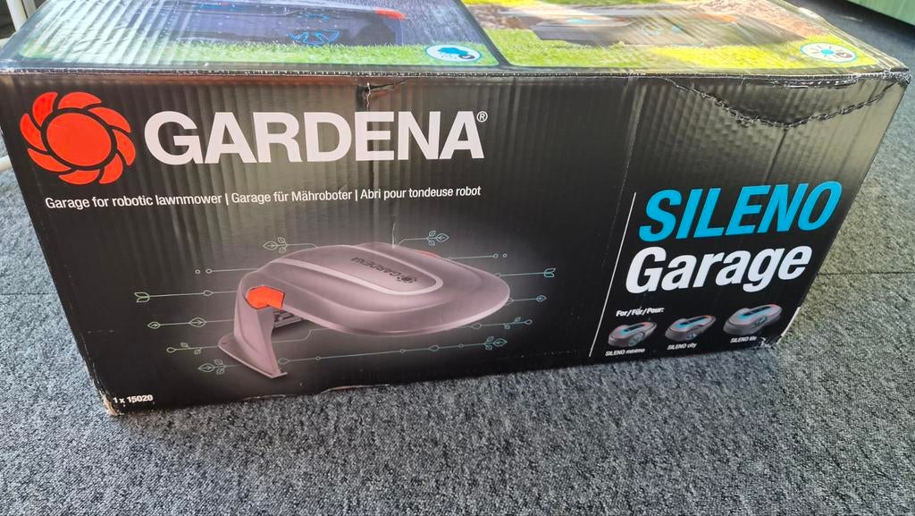 gardena Sileno garage nieuw, Tuin en Terras, Robotmaaiers, Ophalen of Verzenden