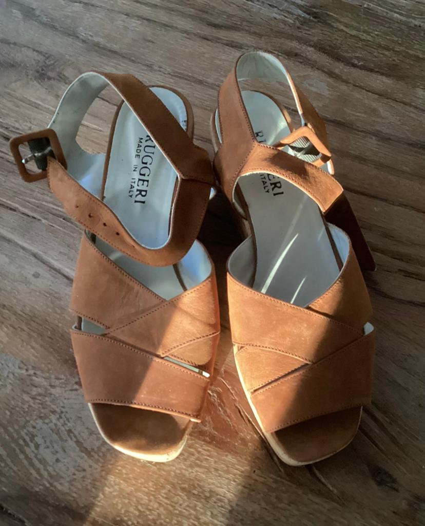 Sandalen bruin, Kleding | Dames, Schoenen, Bruin, Zo goed als nieuw, Sandalen of Muiltjes, Ophalen of Verzenden