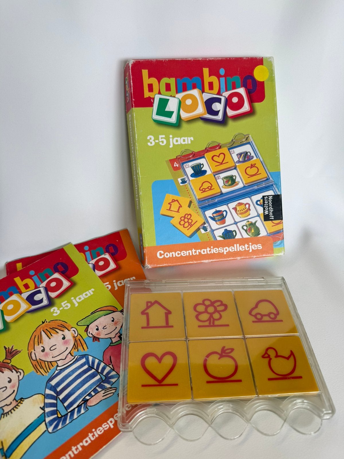 Bambino Loco 3-5 jaar Concentratiespelletjes, Kinderen en Baby's, Ophalen of Verzenden, Puzzelen