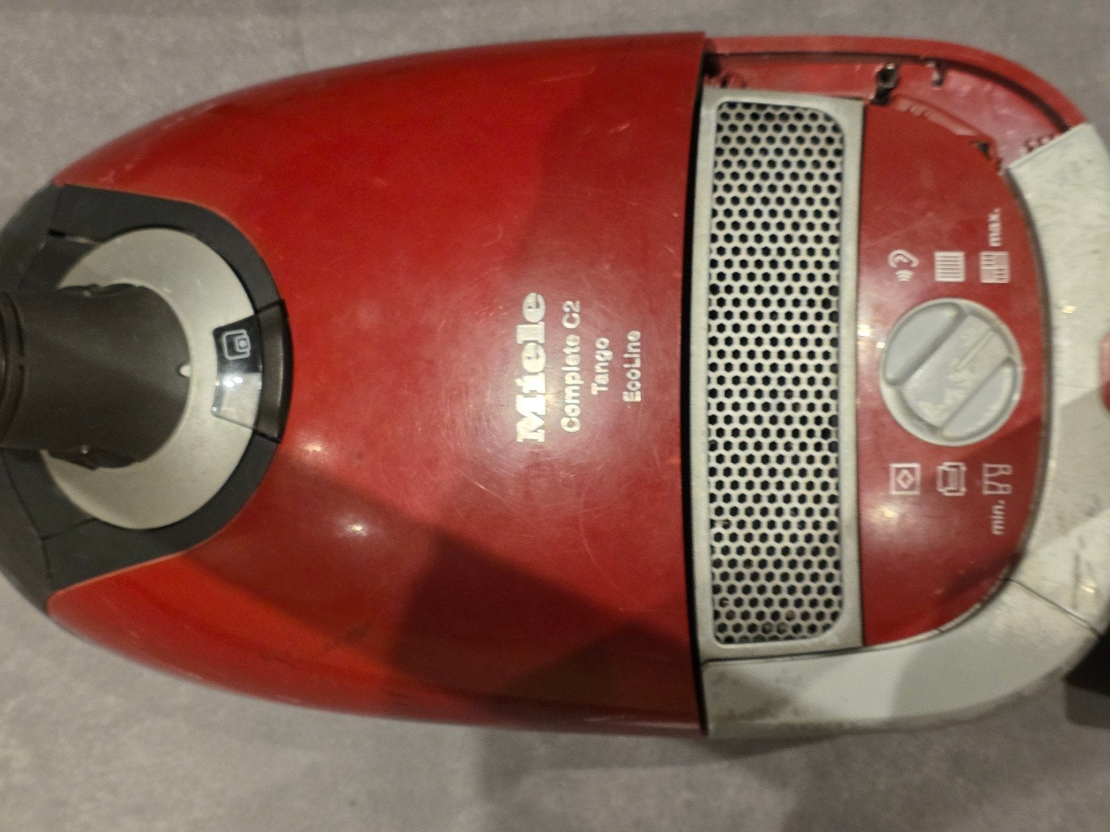 Miele Complete C2 Tango Ecoline voor onderdelen, Ophalen, Niet werkend, Steelstofzuiger, Miele