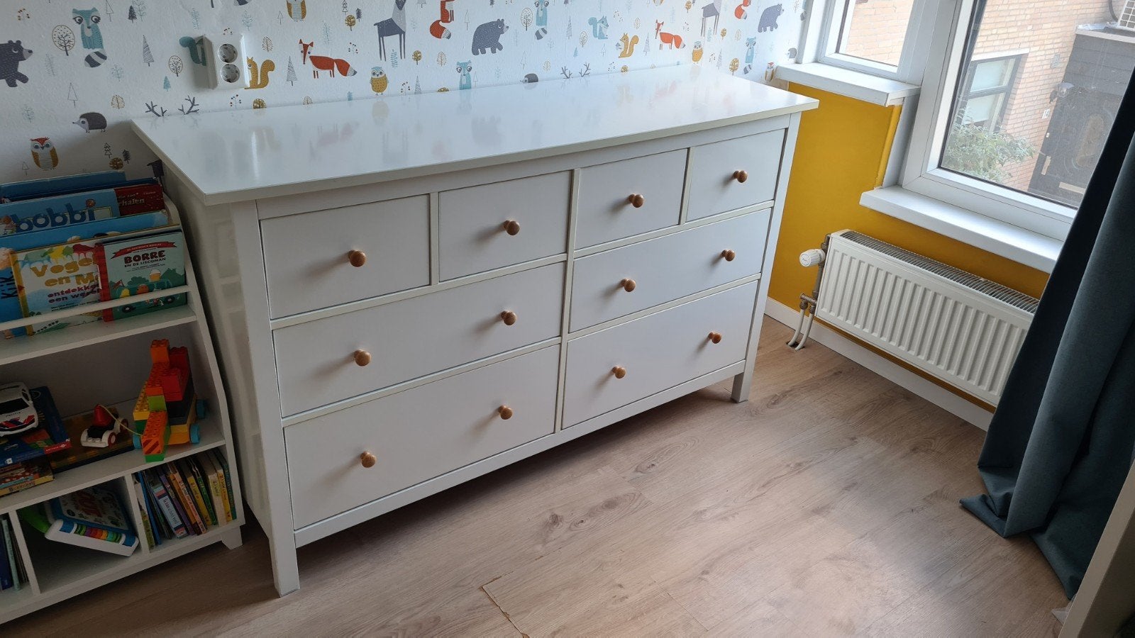 Ladekast Ikea Hemnes, Ophalen, Gebruikt, 150 tot 200 cm, Met lade(s)