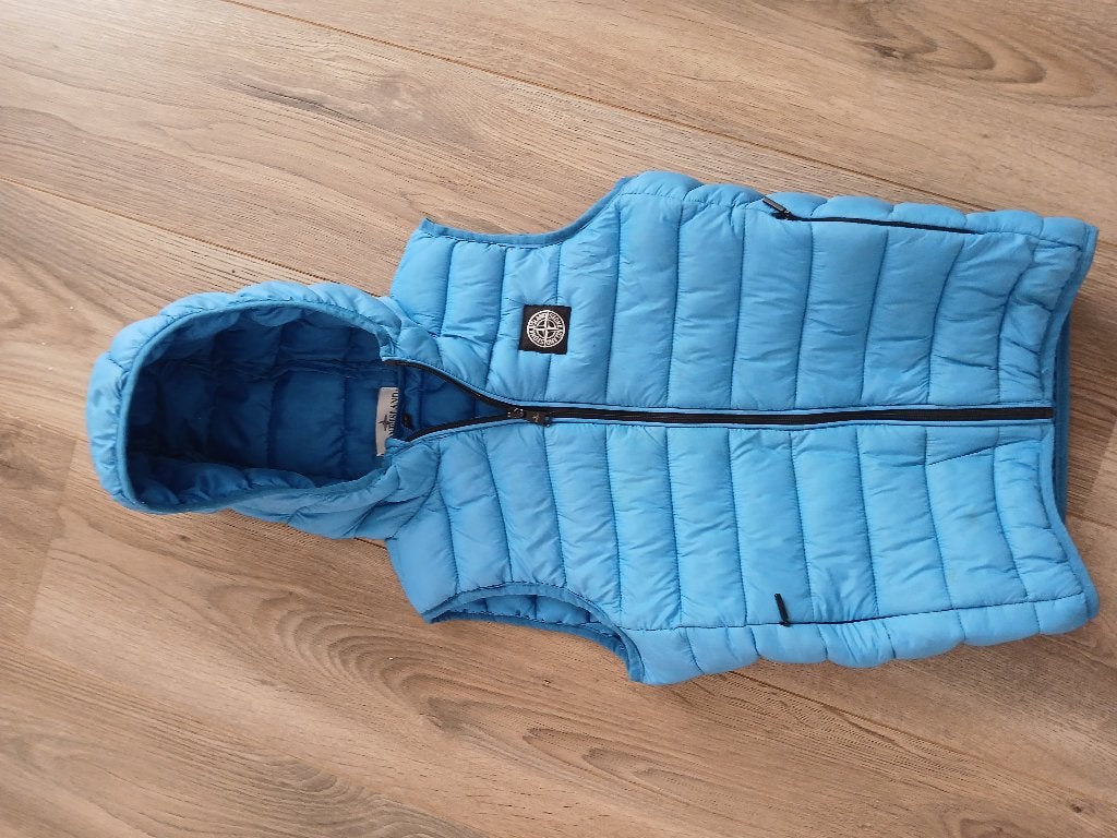 Bodywarmer maat 128, Kinderen en Baby's, Gebruikt, Ophalen of Verzenden, Stone Island, Jongen
