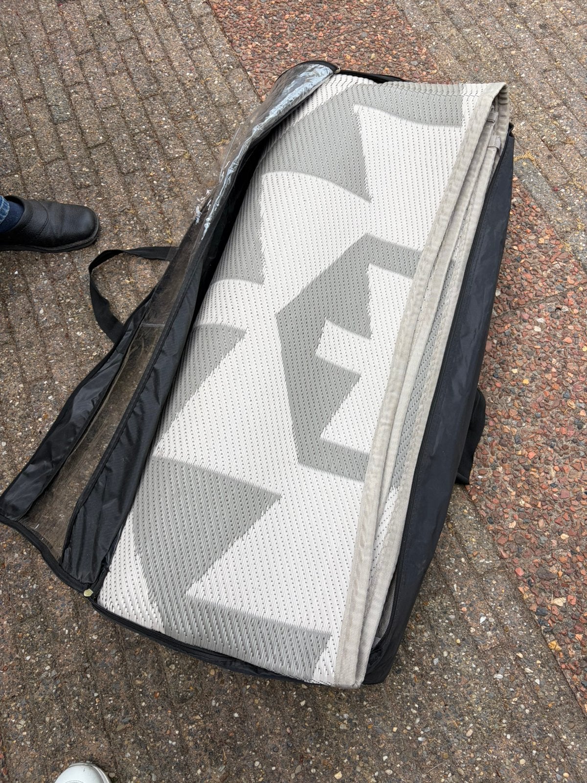 Voortent kleed 5 x 4 meter, Caravans en Kamperen, Ophalen of Verzenden, Zo goed als nieuw