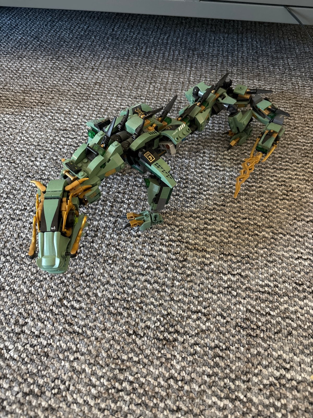 Lego Ninjago Groene Draak (zonder figuren), Ophalen, Gebruikt, Overige merken