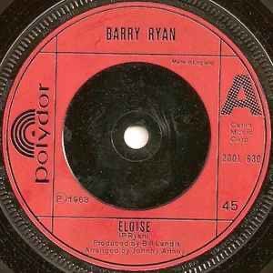 Barry Ryan – Eloise / VG+ / Sinhle 7 / 23-9, Cd's en Dvd's, Ophalen of Verzenden, Zo goed als nieuw, Pop
