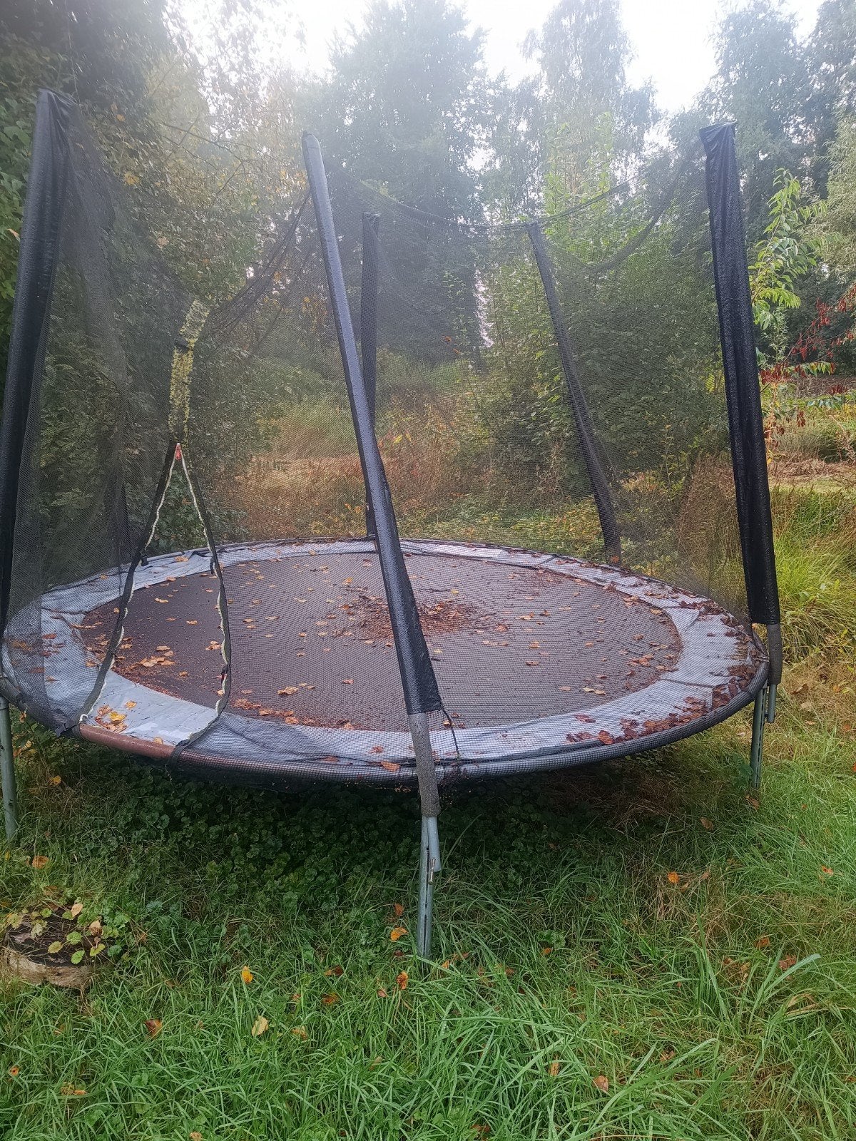 Trampoline met veiligheidsnet - Gebruikt
