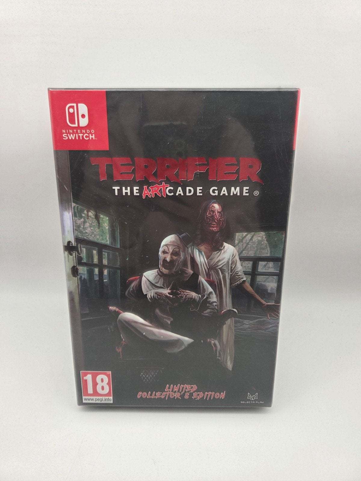 Terrifier The Arcade Game Collector's Edition -Geseald, Spelcomputers en Games, Info@selectaplay.es, Carrer de la Metal·lúrgia, 5, 08907 L'Hospitalet de Llobregat, Barcelona, Spanje