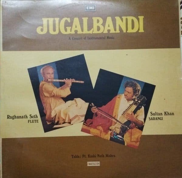 Sultan Khan & Raghunath Seth – Jugalbandi, Ophalen, Zo goed als nieuw, 12 inch