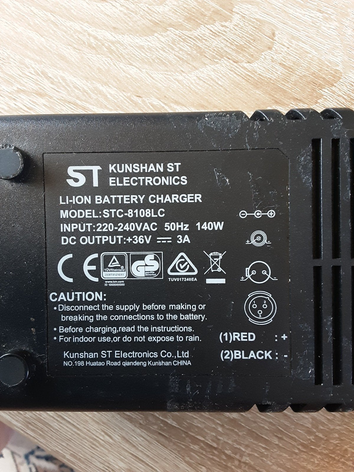 oplader, Ophalen, Gebruikt