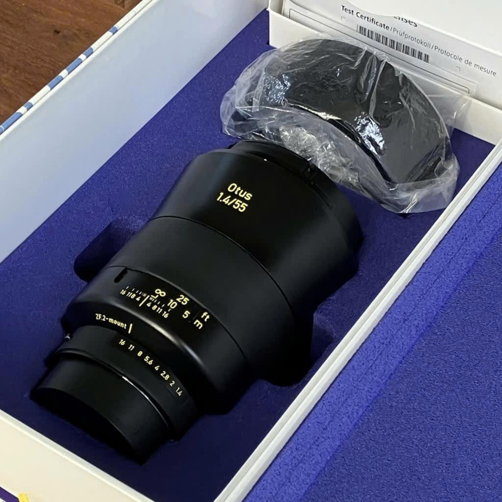 ZEISS Otus 55mm f/1.4 T* Distagon ZF.2, Ophalen of Verzenden, Gebruikt