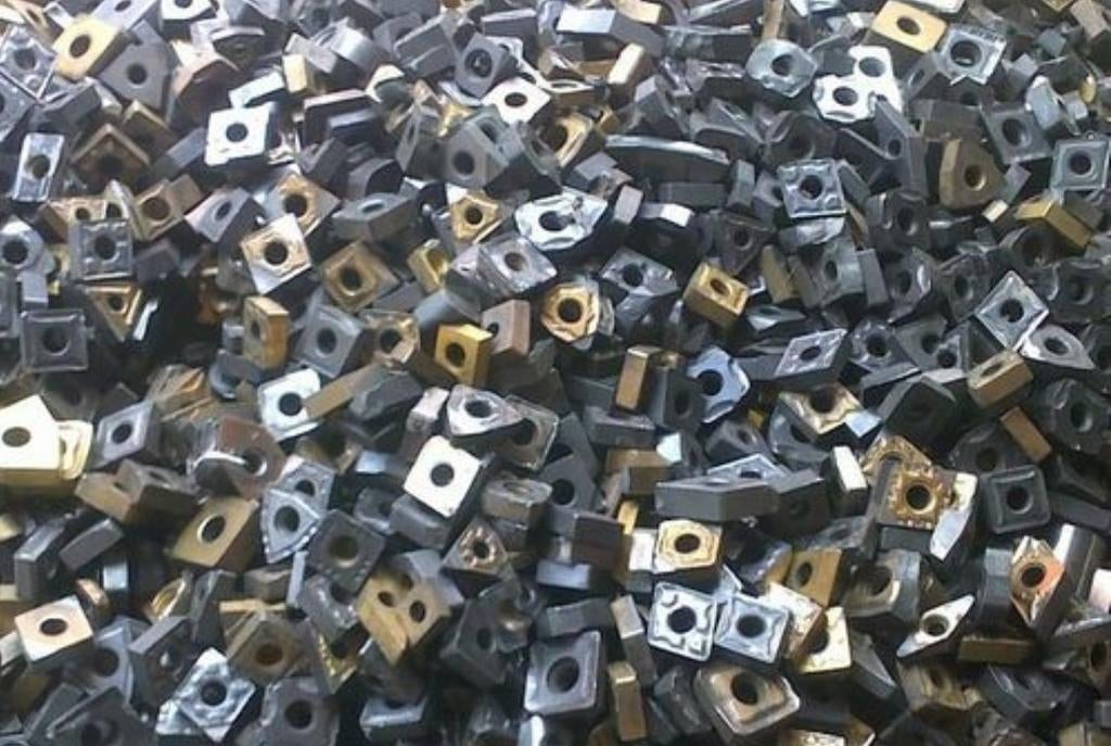 Inkoop!!!  Hardmetaal  – Frezen, Boren, Wisselplaten 50€kg, Doe-het-zelf en Verbouw, Metalen, Ophalen, Gebruikt