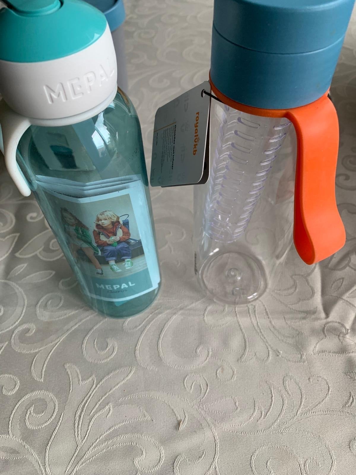 Mepal en RoyalVKB drinkflessen - Nieuw, Overige typen, Kunststof, Nieuw, Ophalen of Verzenden