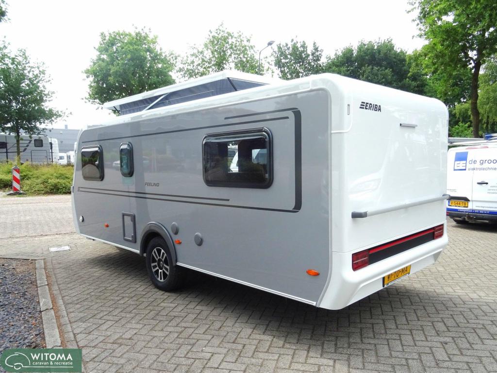 Eriba Feeling 442 2de pinksterdag open huis, Caravans en Kamperen, Caravans, Schokbreker, Standaardzit, Bedrijf, Tot en met 3