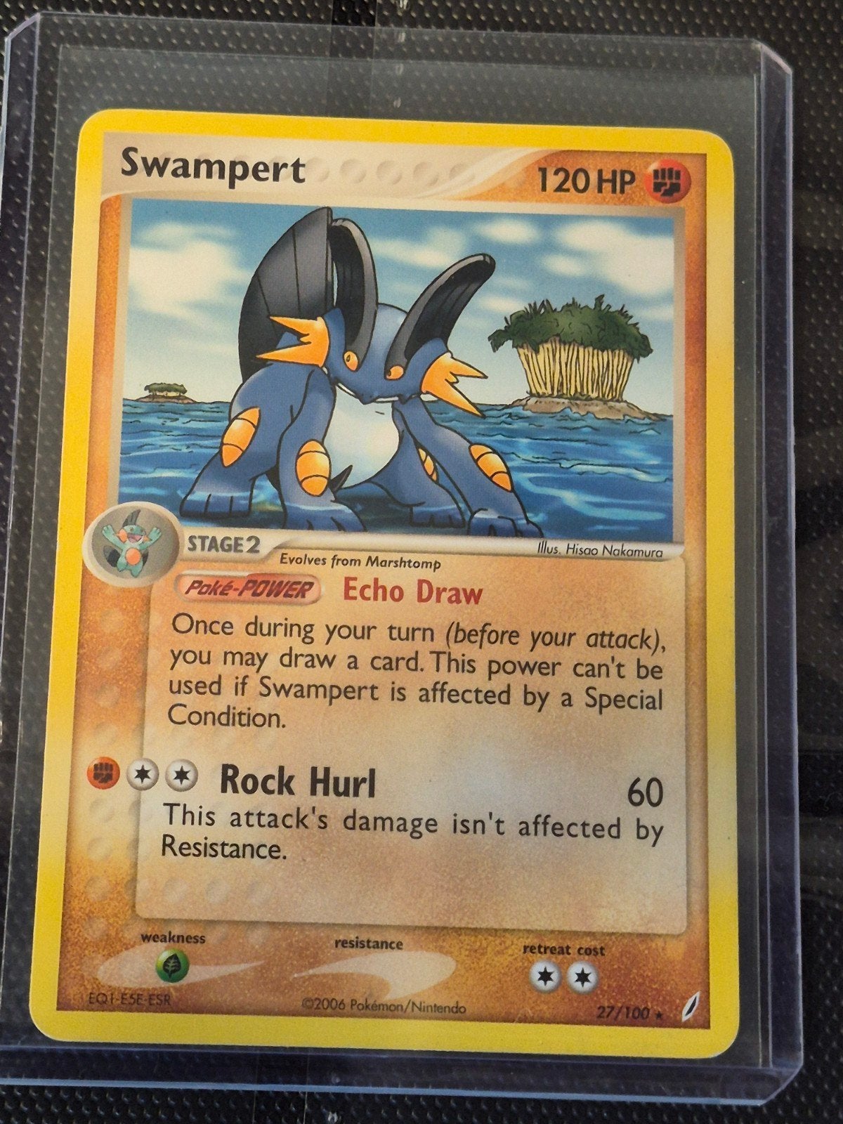 Swampert Pokémon Kaart 120 HP - Stage 2 (2006), Ophalen of Verzenden