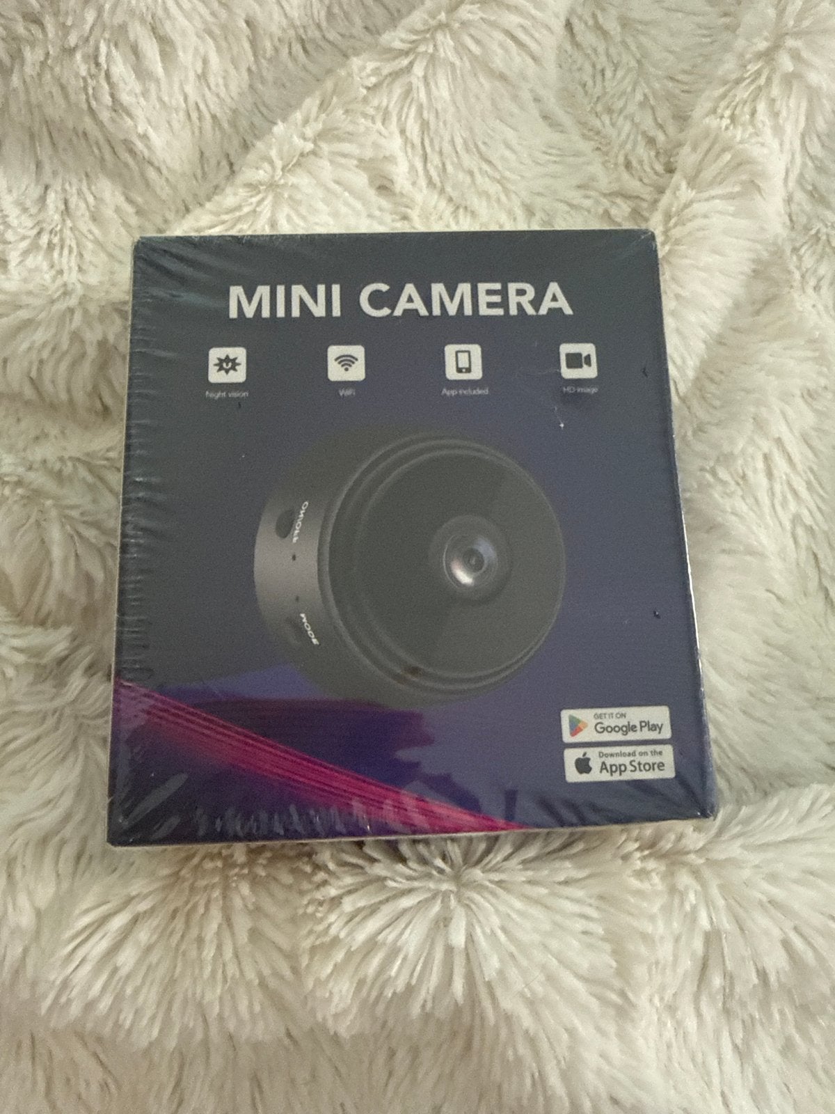Mini Camera met Nachtzicht en Wifi - Nieuw in Doos, Audio, Tv en Foto, Videobewaking, Ophalen of Verzenden, Nieuw, Binnencamera