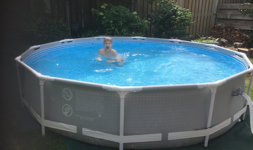 Intex zwembad rond 366 x 76cm, Tuin en Terras, Ophalen, Minder dan 80 cm, Rond, 300 cm of meer