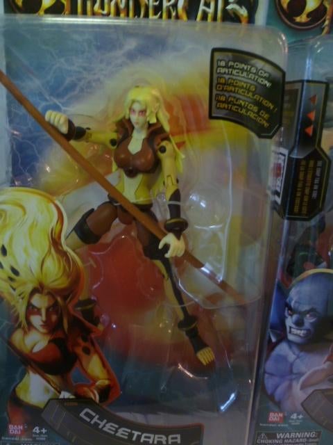 Bandai  Thundercats  Cheetara figuurtje in blister., Ophalen of Verzenden, Nieuw