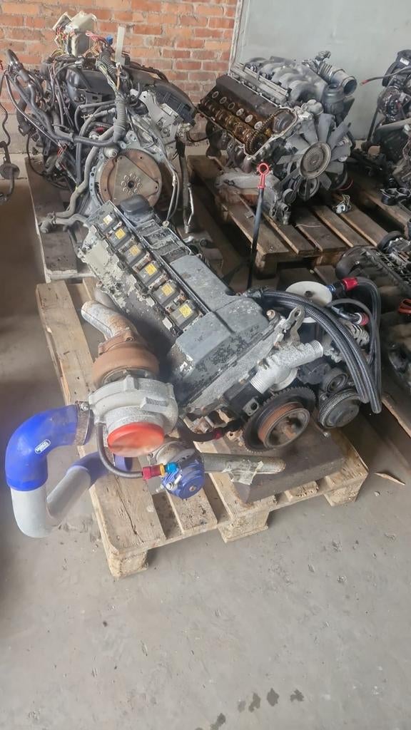 Bmw e36 M50B25 Turbo motor met een e36 coupe chassis, Auto-onderdelen, Overige Auto-onderdelen, BMW, Gebruikt, Ophalen