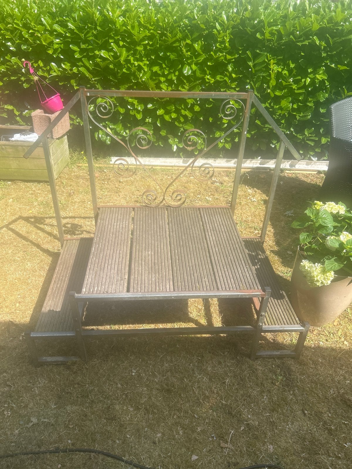 InstspTrapje voor stacaravan, Caravans en Kamperen, Kampeeraccessoires, Ophalen, Zo goed als nieuw
