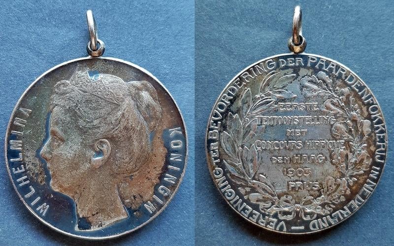 Concours Hippique  Den Haag 1903, Verzenden, Brons, Nederland