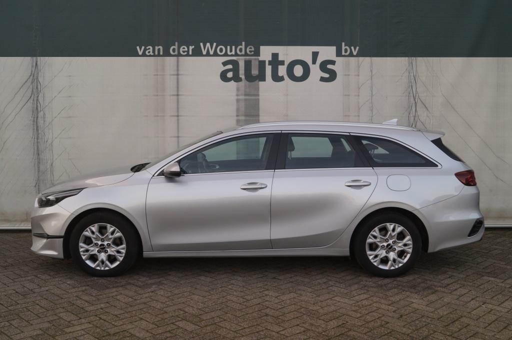 Kia Ceed SW 1.0 T-GDi DynamicLine -NAVI-ECC-CAM-TREKHAAK-, Stof, Gebruikt, Euro 6, Origineel Nederlands