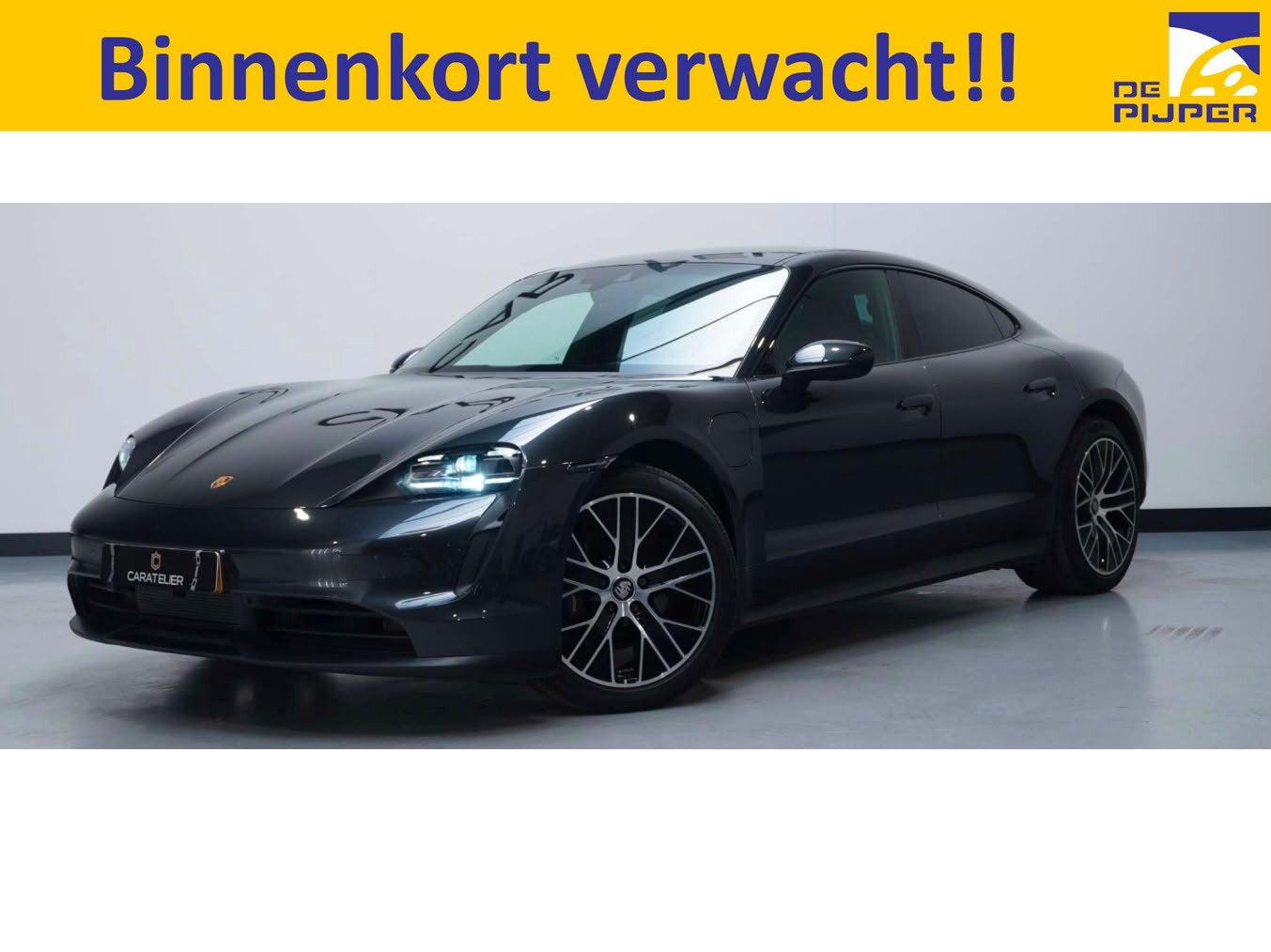 Porsche Taycan Performance 84 kWh 381 pk | NL-Auto | BOSE |, 12 maanden, Achterwielaandrijving, Gebruikt, Zwart